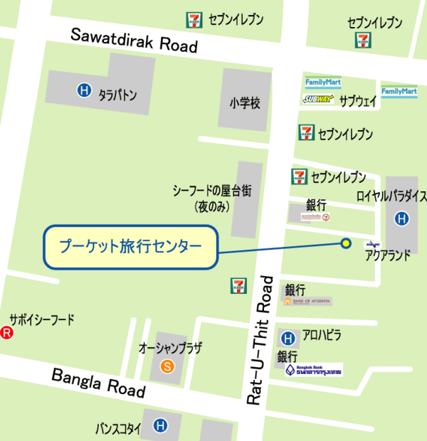 �v�[�P�b�g���s�Z���^�[�̒n�}�ł��B