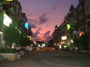 夕焼け　６時５０分ころ