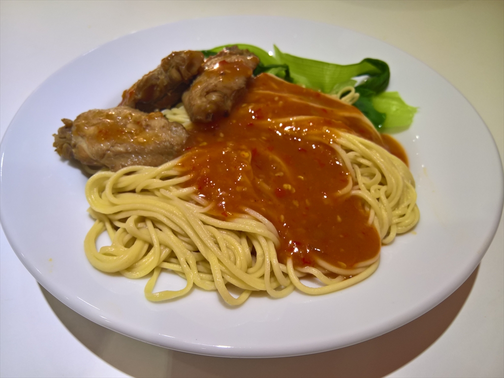 鶏肉拌面 / 蘭州拉麺 / パトンビーチの中国式手打ちらーめん屋