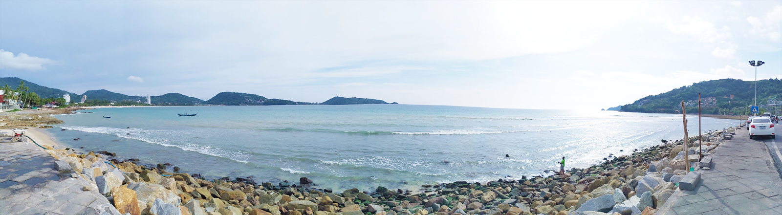 2019年06月01日のプーケット島・カリムビーチ・16:15 頃の風景