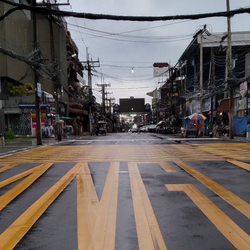 2020年07月下旬のプーケット島・パトンビーチ・バングラ通りの風景