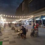 セントラルパトン前の屋台街　