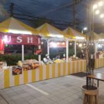 セントラルパトン前の屋台街　