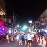 2022年02月27日のプーケット島・パトンビーチ・バングラ通り・夜の風景