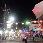 2022年02月27日のプーケット島・パトンビーチ・バングラ通り・夜の風景