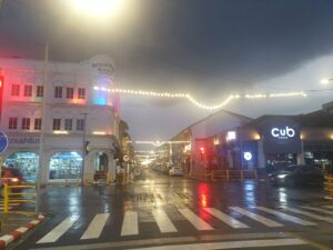 2022年02月22日・プーケット島・オールドタウン・タラン通り・夜の風景