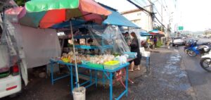 プーケット島・シャロンエリアの朝市