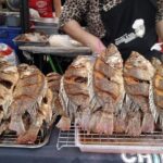 最近のプーケットタウンにあるローカルマーケット・Chillva Market (チルバ マーケット) の風景です。