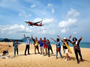 マイカオビーチ エアポートビューポイント ( Mai Khao Beach - Airport Viewpoint )