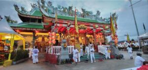 キンジェー期間のGuan Au (Guan Yu) Shrine (紫蓮宫) / シャロンの中華スタイル寺院