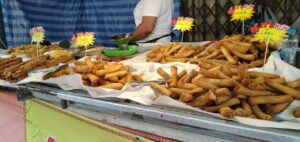 ジェー(菜食)の露店