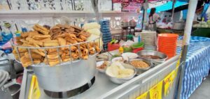 ジェー(菜食)の露店
