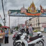 2022年・プーケット島・シャロンのロイクラトーン(灯篭流し)の風景