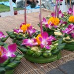 2022年・プーケット島・シャロンのロイクラトーン(灯篭流し)の風景