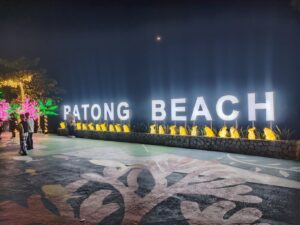 Patong Beach Sign / パトンビーチの写真撮影スポット