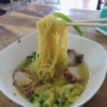 人気ローカルラーメン屋台(ワンタン入りのラーメンの移転