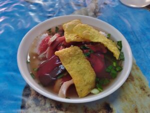 プーケット島・パトンビーチ・Phrabarami Rdにあるトムヤムラーメン/ローカルフード