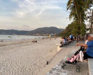 最近のプーケット島・パトンビーチ・夕方の風景
