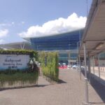 プーケット国際空港の喫煙所