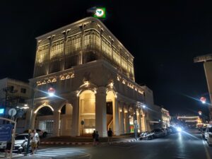 プーケット島・オールドタウン・パンガー通りの夜景