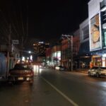 プーケットタウン・ロビンソンデパート周辺の夜景