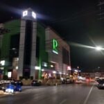 プーケットタウン・ロビンソンデパート周辺の夜景