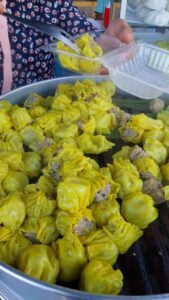 タイのストリートフードのディムサム＆サラパオ ( Dim Sum & SaLaPao / ติ่มซำ & ซาลาเปา )
