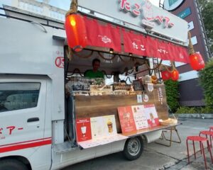たこベアー・たこ焼きの移動屋台