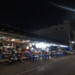 最近のプーケットタウン・ロビンソンデパート周辺の夜景