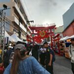 Por Tor Festival in Phuket Town (プーケットタウンの中華式お祭り) の風景その2