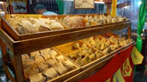 ジェー(菜食)の露店の風景