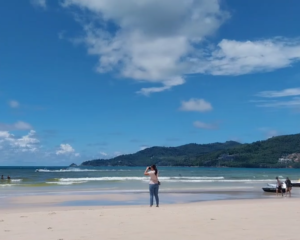 2023年10月10日・プーケット島・パトンビーチの風景