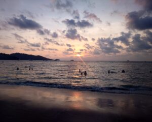 プーケット島・パトンビーチのサンセット
