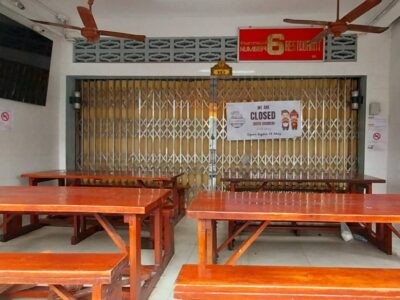 パトンビーチにある人気のローカルレストラン ・2025年度のNo.6 Restaurantの長期休暇のお知らせ