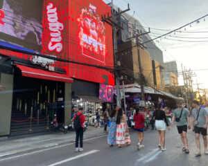 最近のプーケット島・パトンビーチ・バングラ通りの風景