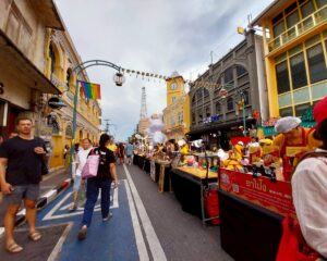 2025年06月08日・Chartered Walking Street (パンガー通り)の風景
