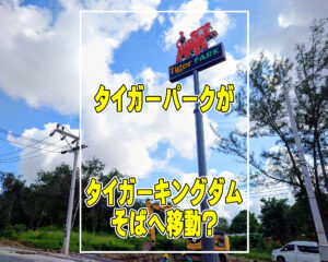 タイガー パーク プーケット ( TIGER PARK PHUKET )の移転？？