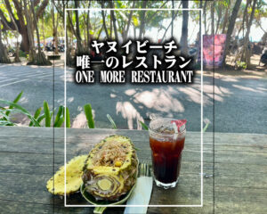 ONE MORE RESTAURANT / ヤヌイビーチ( Yanui Beach )唯一のレストラン