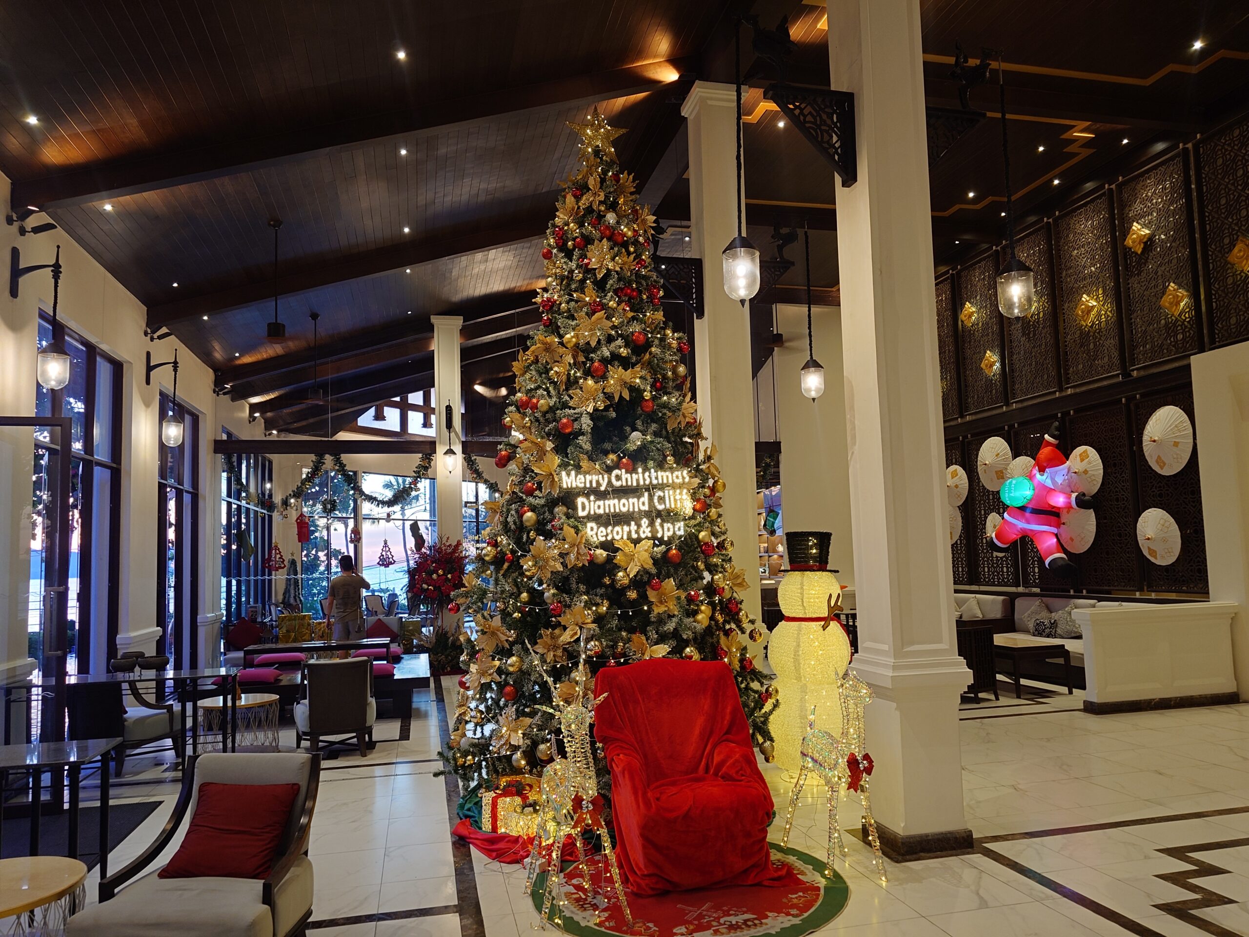 ダイヤモンドクリフのクリスマスツリー